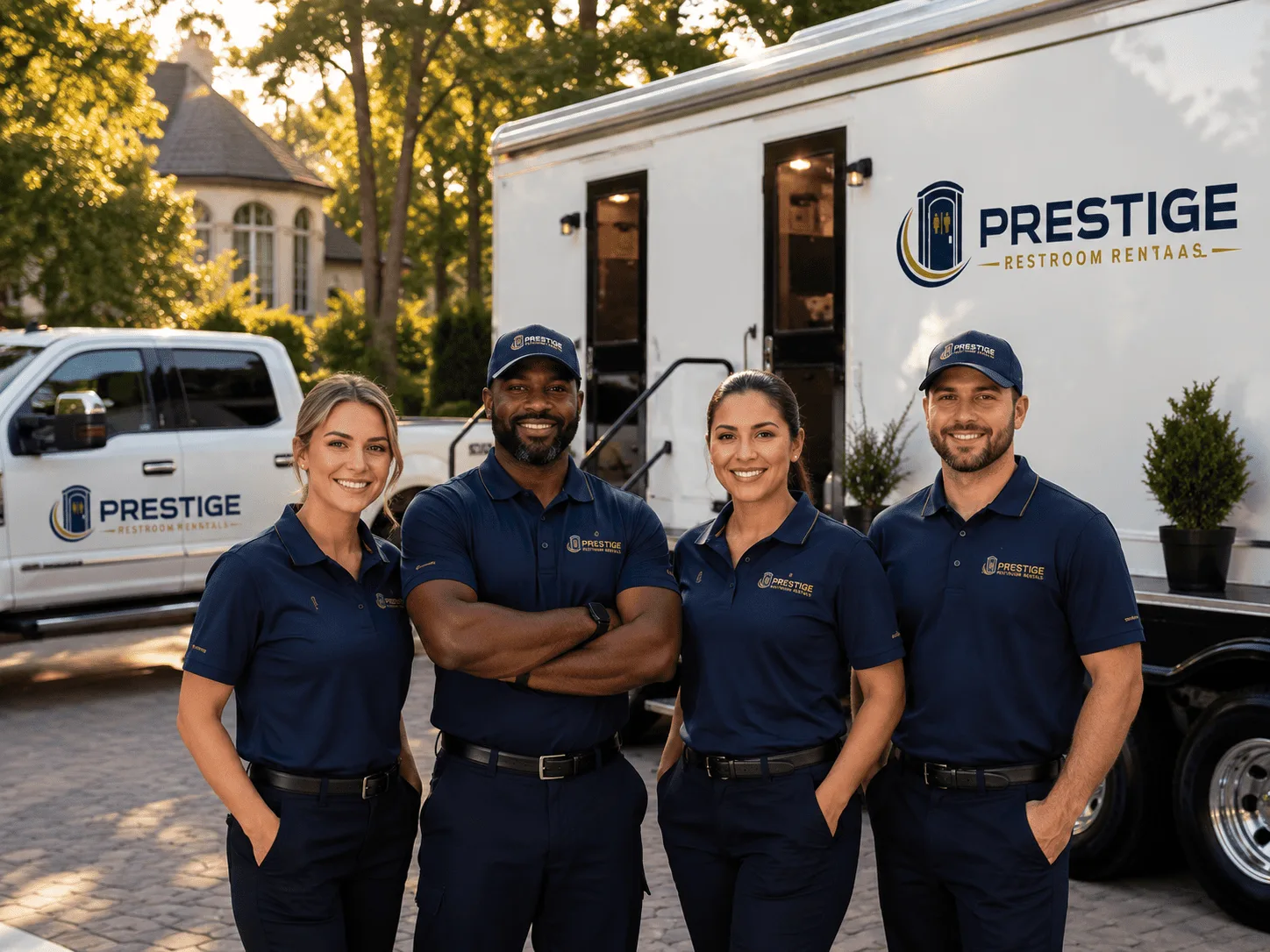 Trusted Luxury Portable Restrooms company in Bluffton, MN